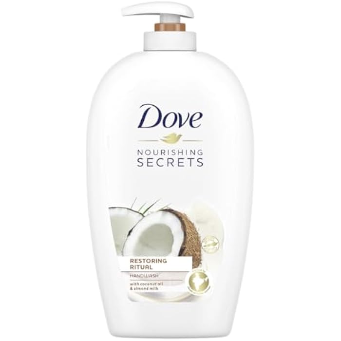 Dove Nourishing Secrets Hydrating Handwash Made with Coconut oil & Almond milk Restoring Ritual 500ML - Image 1